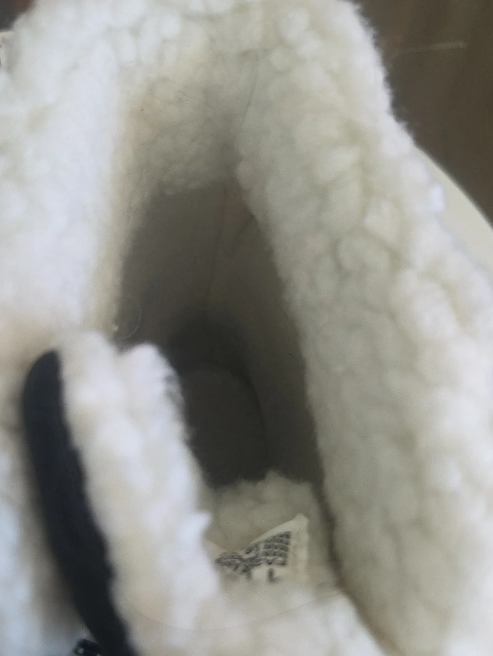 Eddie Bauer Kids Black Winter Snow Boots with Faux Fur Lining Size 11